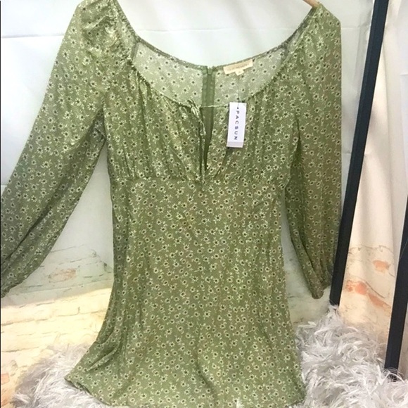 COPY - LA Hearts Pheasant Style Floral Print Mini Dress - Picture 2 of 10